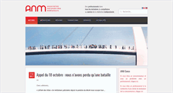 Desktop Screenshot of anm-mediation.com